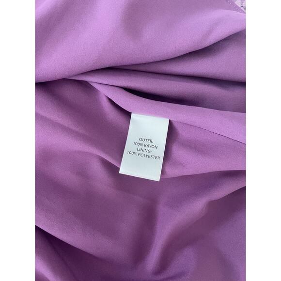 SALONI Eve Mini Dress Size US 2 in Lilac Pimpernel - Picture 6 of 7